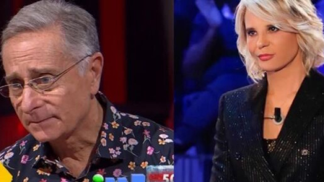 In foto Paolo Bonolis e Maria De Filippi &copy; Canale 5.