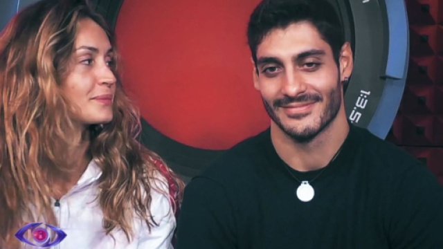 Helena Prestes e Javier Martinez (&copy;Grande Fratello/Mediaset)