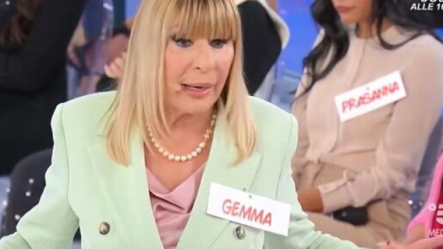 In foto Gemma Galgani (screenshoot &copy; Canale 5).