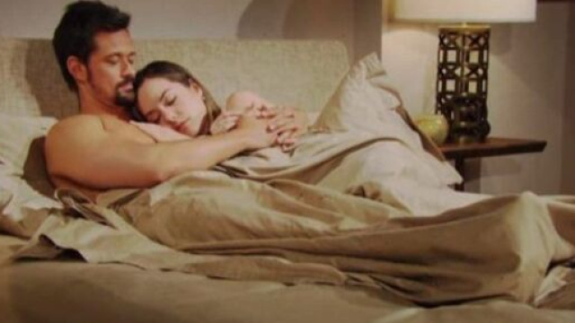 In foto Thomas Forrester e Hope Logan &copy; Beautiful