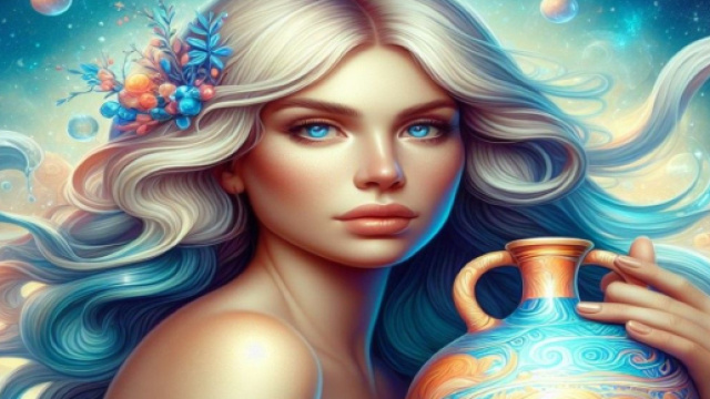 Segno dell'Acquario generato con &copy; AI Copilot