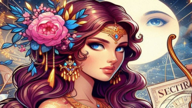 Segno del Sagittario generato con &copy; AI Copilot