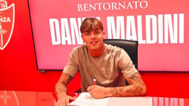 Daniel Maldini, calciatore del Monza &copy; Facebook