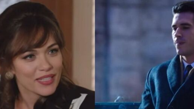 In foto Marta e Matteo de Il Paradiso delle signore, screenshot &copy; Rai 1