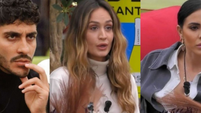 Javier Martinez, Helena Prestes e Shaila Gatta - screenshot &copy; Mediaset.