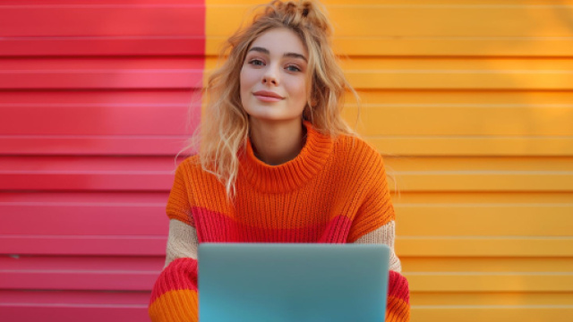 Fantasia di caldi colori &copy; Pixabay.