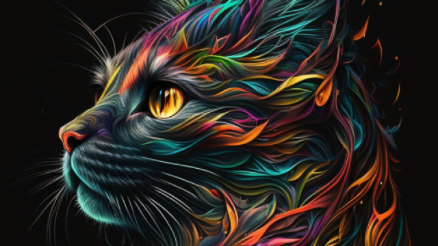 Gatto multicolore - Immagine di &copy; Pixabay.