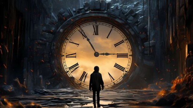 Orologio e uomo - Immagine di &copy; Pixabay.