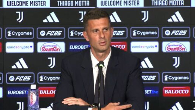 Thiago Motta, allenatore della Juventus &copy; screenshot YouTube