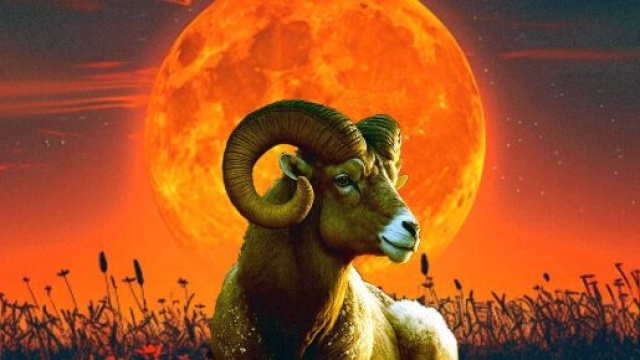 Oroscopo, la Luna entra in Ariete - &copy; Bing IA.