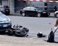 Incidente tra una moto e un'autovettura: ferito giovane motociclista a Rossano