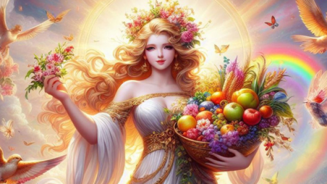 Dea della buona fortuna - &copy; Foto Bing IA