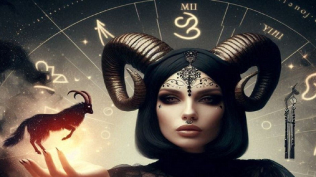 Segno del Capricorno generato con &copy; AI Copilot.