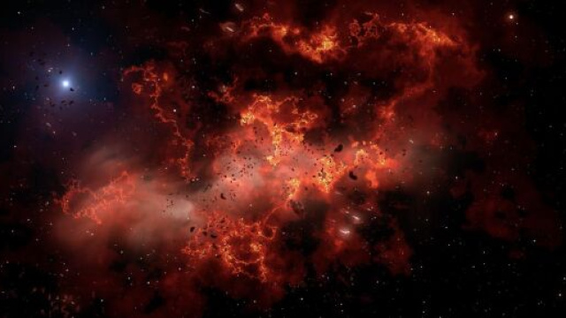 La nebulosa rossa - &copy; Pixabay.