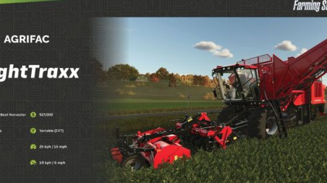 Una macchina agricola in Farming Simulator 25 Autore della foto &copy; Pagina Ufficiale Facebook