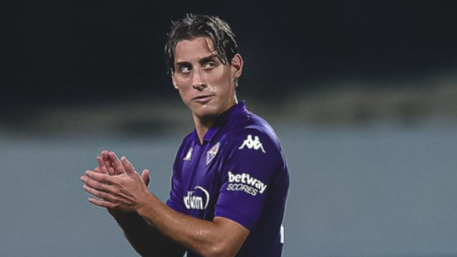 Edoardo Bove, centrocampista della Fiorentina &copy; Foto Sito Ufficiale Lega Serie A