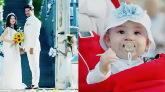 Nihan, Kemal e Deniz il giorno delle nozze, screenshot &copy; Endless Love.