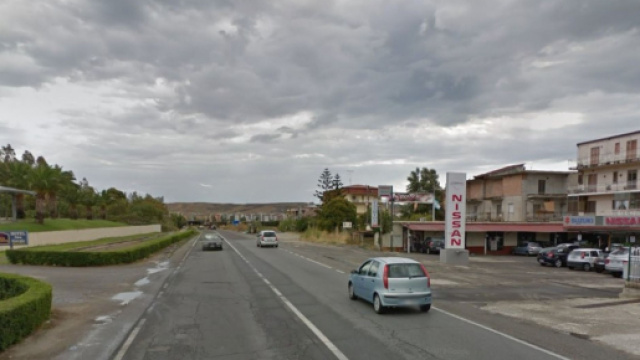 La S.S. 106 il localit&agrave; Poggio Pudano a Crotone - &copy; Google Maps