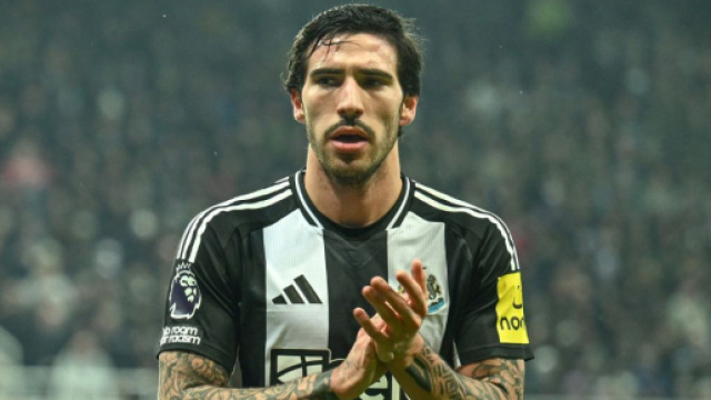 Sandro Tonali, centrocampista del Newcastle. Foto &copy; Newcastle