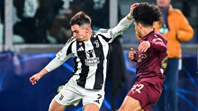 Francisco Conceicao nella gara Juventus-Manchester City stagione 2024/25 - Foto &copy; Juventus.