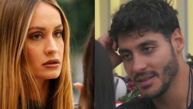 Helena Prestes e Javier Martinez - screenshot &copy; Mediaset.