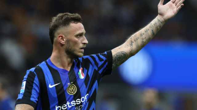 Marko Arnautovic con la maglia dell'Inter &copy; Inter