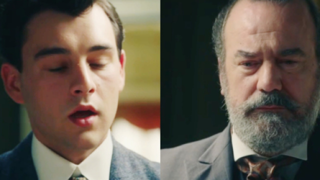 Curro e Alonso in scena, screenshot &copy; La Promessa
