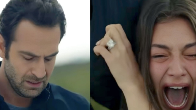 Erhan Alpay (Hakan) e Neslihan Atag&uuml;l (Nihan) - screenshot &copy; Endless love.