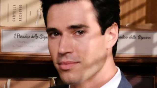 Matteo Portelli &copy; Il Paradiso delle signore Rai