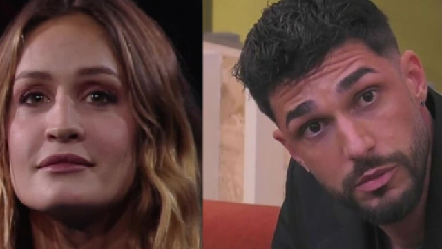 Helena Prestes e Stefano Tediosi - screenshot &copy; Mediaset.