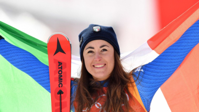 Sofia Goggia vince il Super G a Beaver Creek e torna alla gloria in Coppa del Mondo &copy; Giochi Olimpici PyeongChang 2018