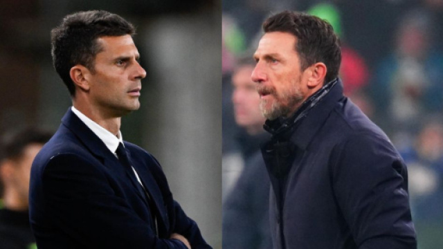 Thiago Motta ed Eusebio Di Francesco &copy; Juventus FC e Venezia FC