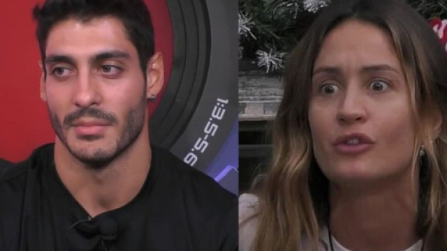 Javier Martinez e Helena Prestes - screenshot &copy; Mediaset.