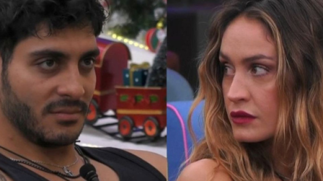 Javier Martinez e Helena Prestes - screenshot &copy; Mediaset.