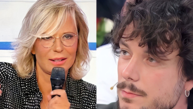 Maria De Filippi e Michele Longobardi - screenshot &copy; Canale 5