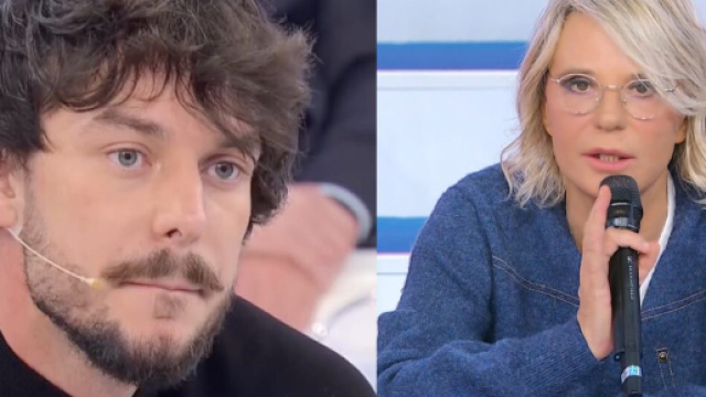 Michele Longobardi e Maria De Filippi - screenshot &copy; Canale 5.