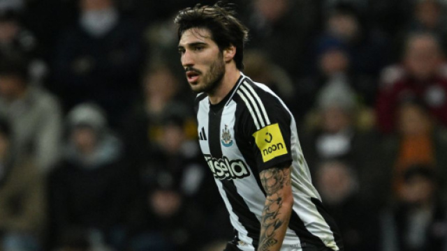 Sandro Tonali, centrocampista del Newcastle. Foto &copy; Newcastle