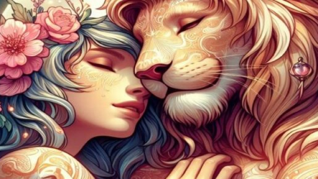 Segno del Leone generato con &copy; AI Copilot