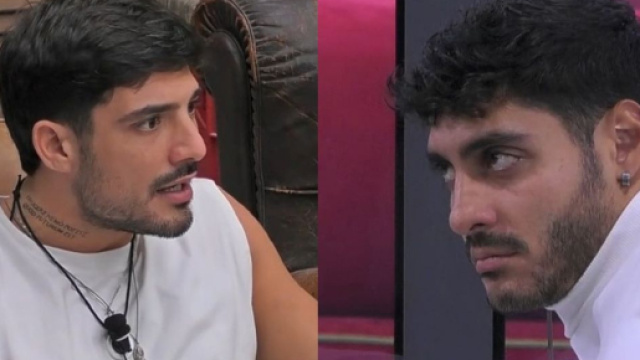 Lorenzo Spolverato e Javier Martinez - screenshot &copy; Mediaset.