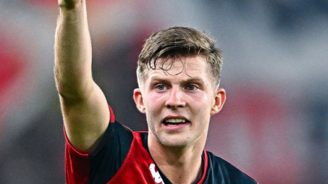 Morten Frendrup con la maglia del Genoa &copy; profilo Instagram.