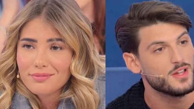 In foto Martina e Ciro (screenshoot &copy; Canale 5)