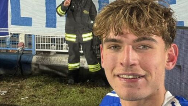 Il centrocampista Nicol&ograve; Paz &copy; Como 1907