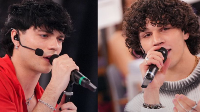 TrigNO e Nicol&ograve; - screenshot &copy; Canale 5.