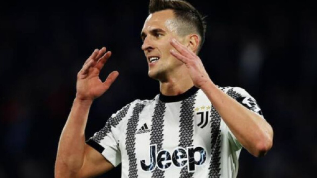 Arkadiusz Milik, attaccante della Juventus. Foto &copy; Sky Sport