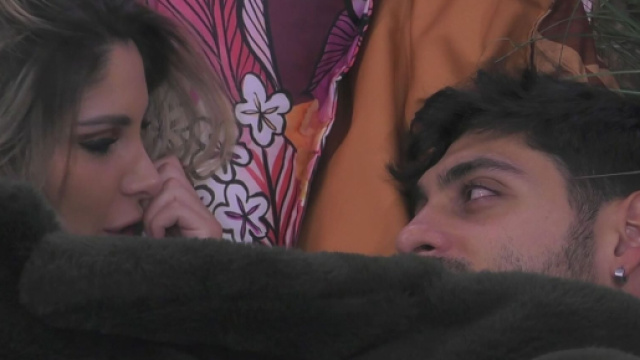 Javier Martinez e Chiara Cainelli (&copy; Grande Fratello/Mediaset).