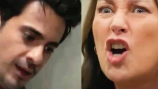 In foto, Tolga e Guzide screenshot &copy; Tradimento.