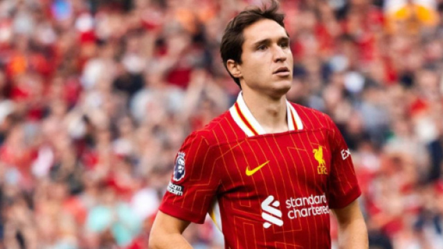 Federico Chiesa, attaccante del Liverpool. Foto &copy; Liverpool