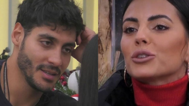 Javier Martinez e Shaila Gatta - screenshot &copy; Mediaset.