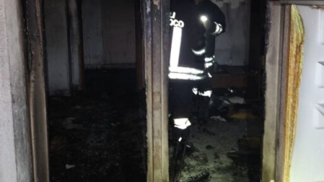 L'intervento dei Vigili del Fuoco a Le Castella - &copy; Vigili del Fuoco