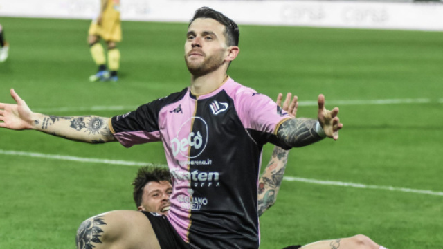 Brunori, attaccante del Palermo &copy; snai.it